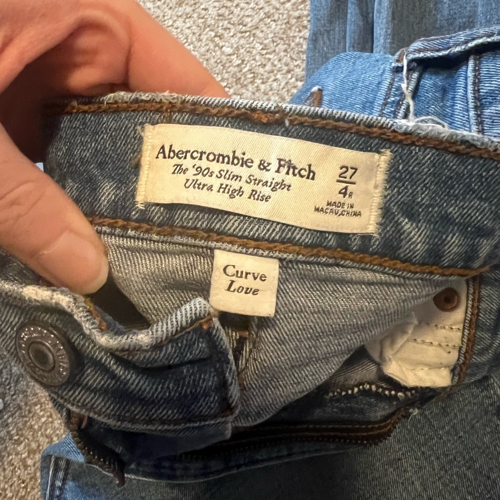Abercrombie Curve Love Slim Jeans